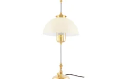 Kupolskärm 60/235 - Benvitt överfångsglas