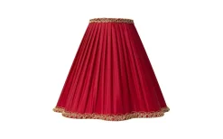 Kurtan Lampskärm Plisserad Ø25cm Röd