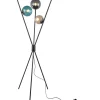 Lance Golvlampa 3xE14 svart