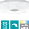 Lanciano Plafond 56cm LED 3000-5000K 33W med Fjärrkontroll Vit