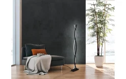 Lasana 3 Golvlampa 142cm LED 3000K 32W Svart