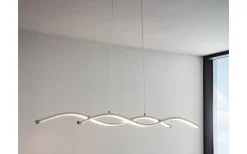 Lasana 2 Taklampa 120cm LED 3000K 2x14W Krom