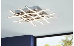 Lasana Plafond 50cm LED 3000K 36W Krom