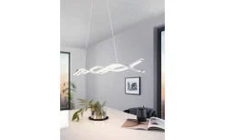 Lasana Taklampa 100cm LED 3x12W 3000K Krom/Vit