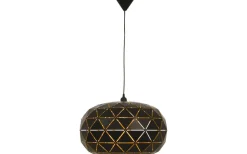 Lattice Taklampa 50cm Svart/Guld