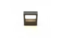 Lea Vägglampa Svart LED 6W 3000K