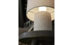 Leah Bordslampa 28cm Ljusbeige
