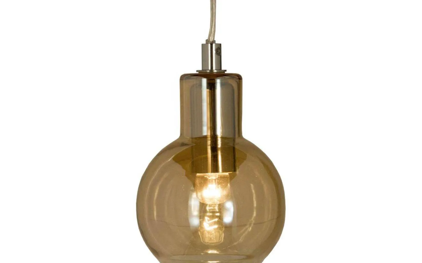 Leah Fönsterlampa 10cm Amber
