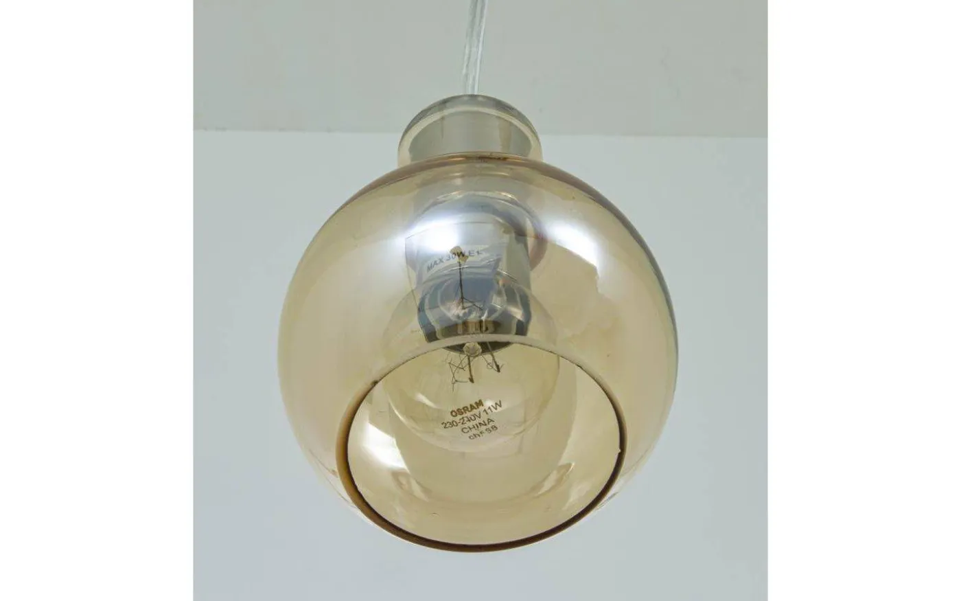 Leah Fönsterlampa 10cm Amber