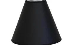 Leather Toppringskärm Ø22cm Svart