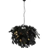 Leavy Taklampa 70cm 4xE14 mattsvart