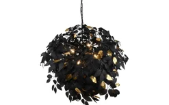 Leavy Taklampa 70cm 4xE14 mattsvart