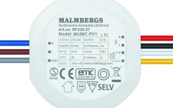 LED-driver Konstantström 500mA 2,1-8W Dimbar för Apparatdosa