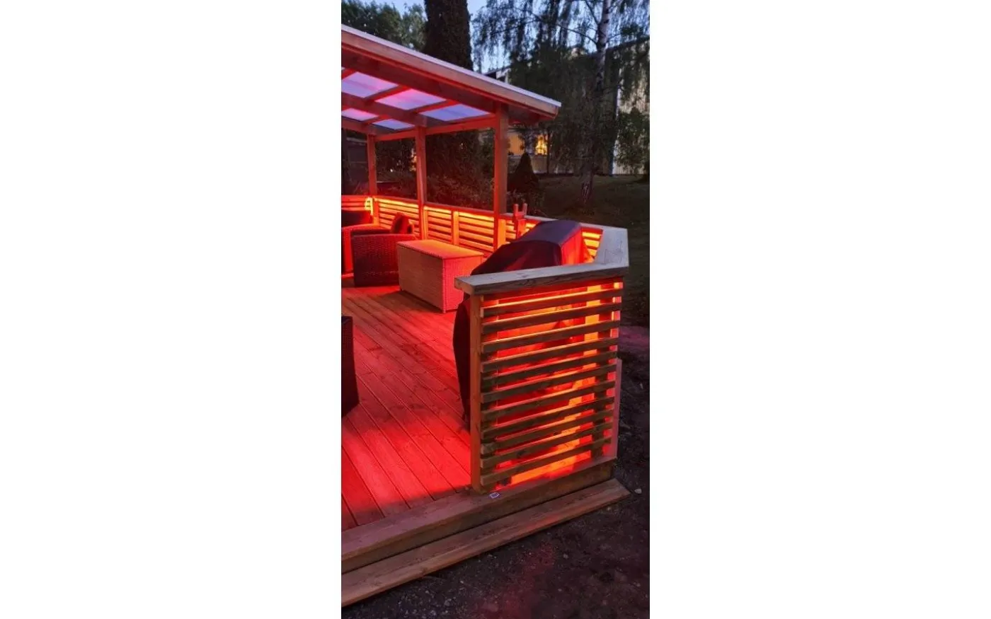 LEDstrip 230V 10W/m RGB 60led/m 1m Cut Metervara