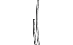 Lejias Golvlampa 123cm LED 3000K 16W Svart