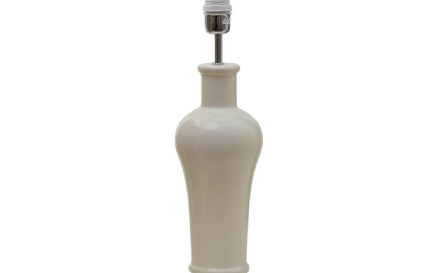 Lejodal Lampfot 40cm Cream Glossy
