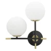 Leo Vägglampa 35cm Svart