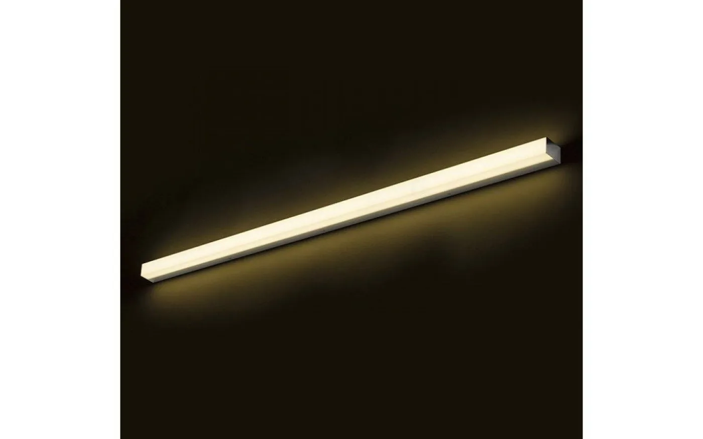Levia Vägglampa Krom LED 120cm 24W IP44 3000K