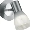 Levisto Spotlight E14 borstat stål