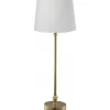 Liam Bordslampa 56cm Mässing/Vit