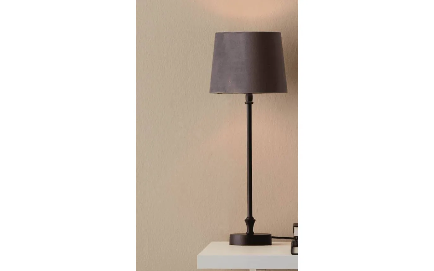 Liam Lampfot 46cm Svart