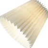 Liam Plisserad Toppringskärm Ø22 Beige