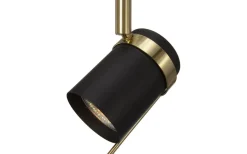Libra 2L Golvlampa 155cm Svart/Mässing