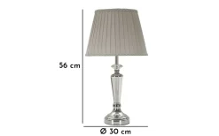 Lido Bordslampa 56cm Silver