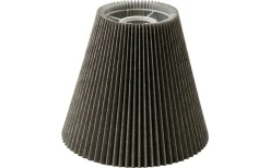 Linda Plisserad Lampskärm Ø18cm Grå