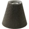 Linda Plisserad Lampskärm Ø42cm Grå