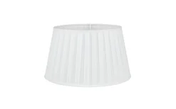 Linero Lampskärm Plisserad Ø20cm Vit