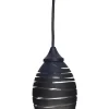 Linjär Fönsterlampa 9cm Svart