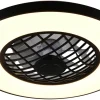 Linköping Takfläkt 59cm LED RGB svart
