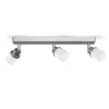 Linn III Takspotlight 40cm Krom/Opal IP44