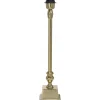 Linné Lampfot 36cm Guld