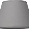 Linne Lampskärm Ø25cm Grå