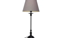 Linne Lampskärm Ø25cm Grå