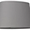 Linne Lampskärm Ø25cm Grå