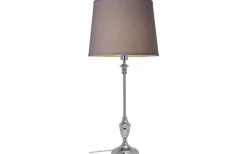 Linne Lampskärm Ø30cm Grå
