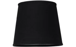 Linne Lampskärm Ø20cm Svart