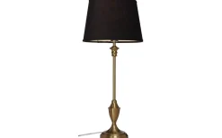Linne Lampskärm Ø25cm Svart