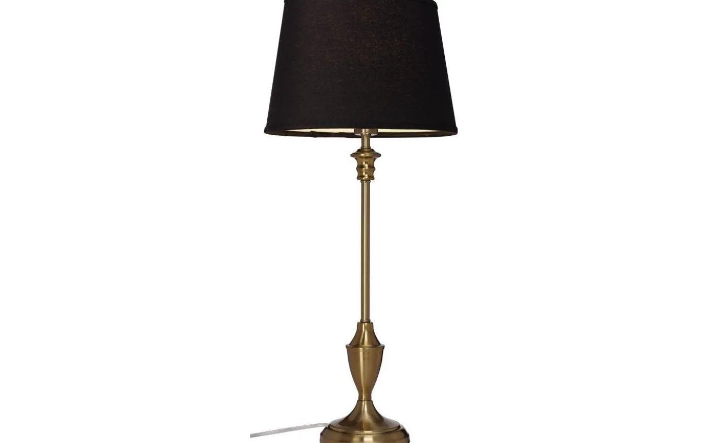 Linne Lampskärm Ø25cm Svart