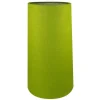 Linne Lampskärm Cylinder Ø16cm Limegrön