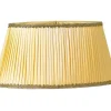 Linnea Oval Lampskärm med 10mm Rörfäste 50cm Gul