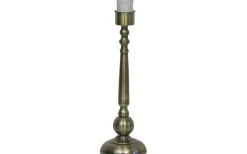 Livorno Lampfot 38cm Antik Mässing