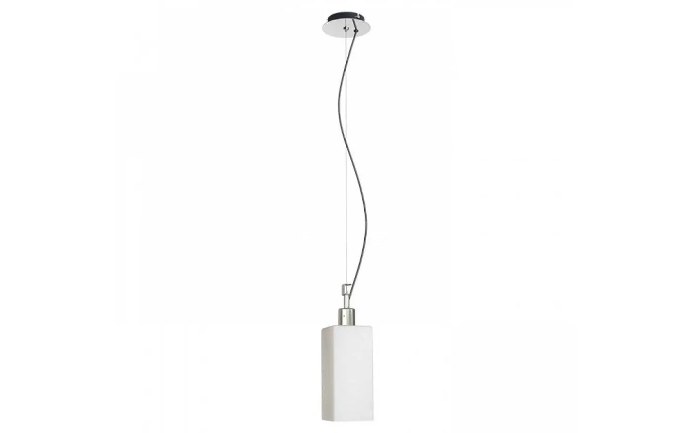 Liz Fönsterlampa 10cm Opal/Krom