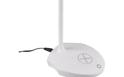 Load Skrivbordslampa med QI-laddare LED vit