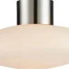 Locus Plafond/Vägglampa 28,5cm Vit/Stål