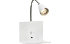 Logi Vägglampa Vit