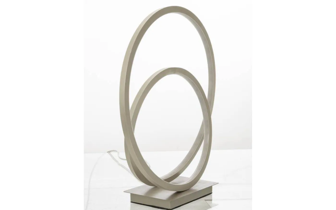 Loop Bordslampa 37cm 3-steg DIM LED 14W 3000K Stål
